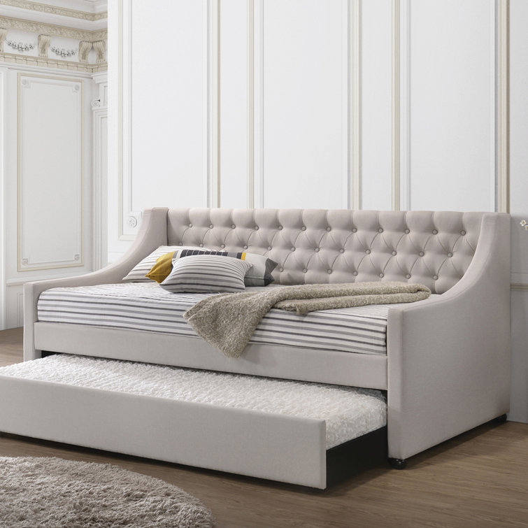 Wayfair daybed with on sale trundle and mattresses